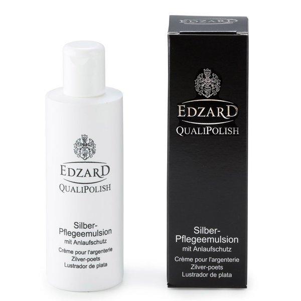 EDZARD QualiPolish® Silber-Pflege-Emulsion mit Anlaufschutz, Inhalt 125 ml